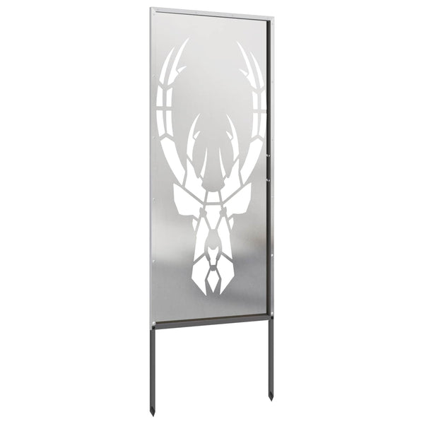 Puutarhan yksityisyyden verho Eläinkuvio Hopea 50 x 140 cm