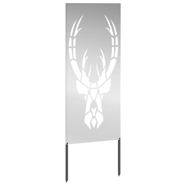 Puutarhan yksityisyyden verho Eläinkuvio Hopea 50 x 140 cm