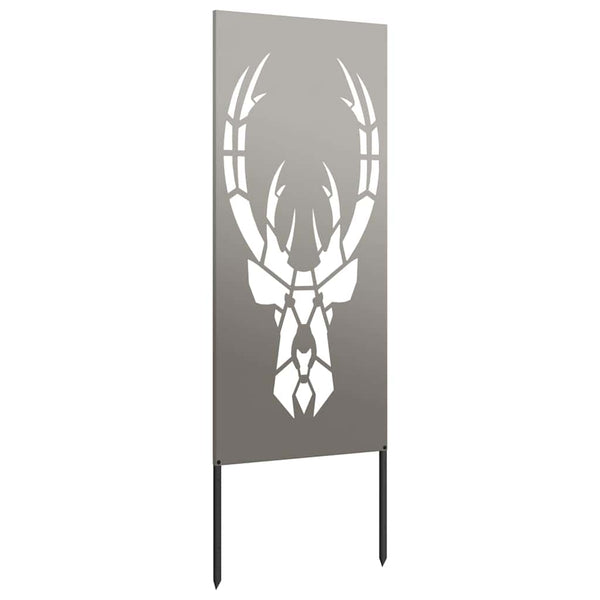 Puutarhan yksityisyyden verho Eläinkuvio Ruosteinen 50 x 140 cm