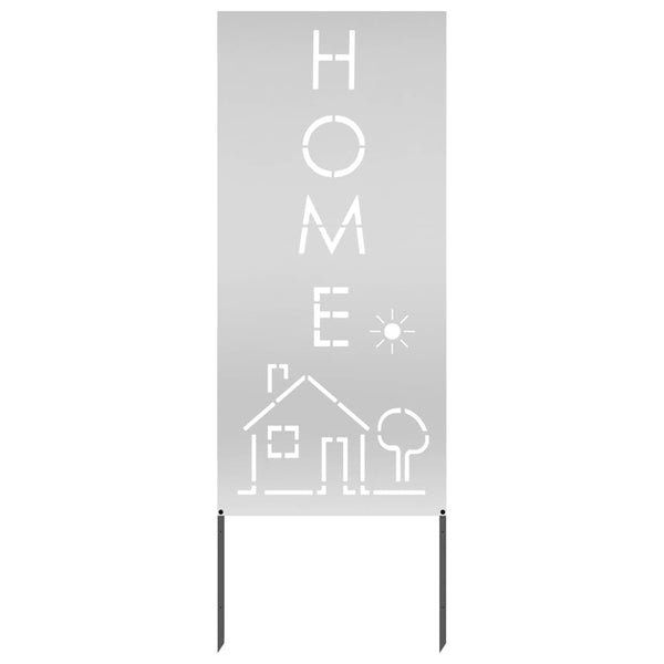 Puutarhan yksityisyyden verho Viivakuvio Hopea 50 x 140 cm
