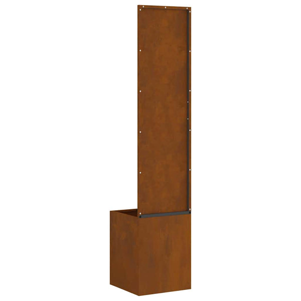 Puutarhan yksityisyyden verho Ruosteinen 32 x 32 x 150 cm