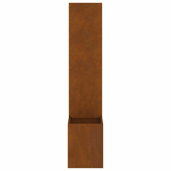 Puutarhan yksityisyyden verho Ruosteinen 32 x 32 x 150 cm