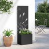 Puutarhan yksityisyyden verho Viivakuvio Musta 50 x 32 x 150 cm