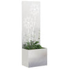 Puutarhan yksityisyyden verho Kukallinen Hopea 50 x 32 x 150 cm