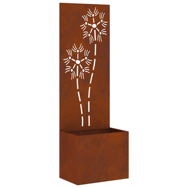 Puutarhan yksityisyyden verho Ruosteinen 50 x 32 x 150 cm