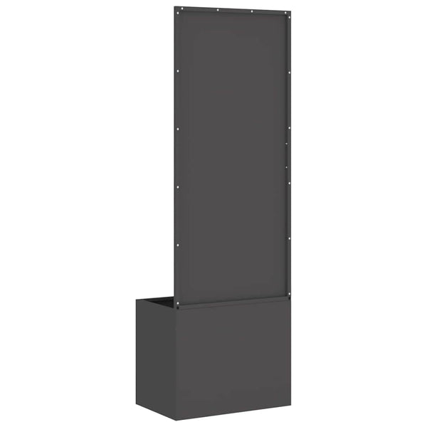 Puutarhan yksityisyyden verho Viivakuvio Musta 50 x 32 x 150 cm