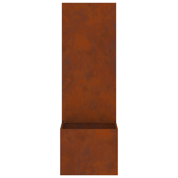 Puutarhan yksityisyyden verho Ruosteinen 50 x 32 x 150 cm