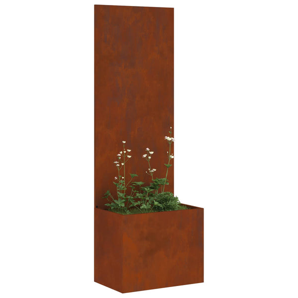 Puutarhan yksityisyyden verho Ruosteinen 50 x 32 x 150 cm