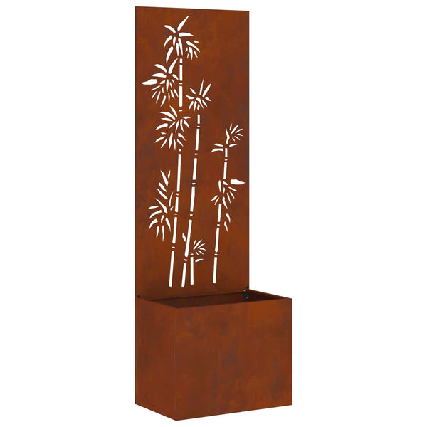 Puutarhan yksityisyyden verho Ruosteinen 50 x 32 x 150 cm