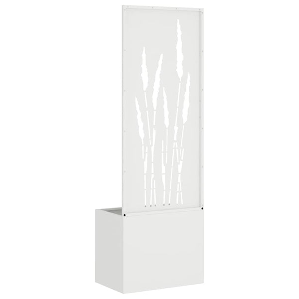 Puutarhan yksityisyyden verho Valkoinen 50 x 32 x 150 cm