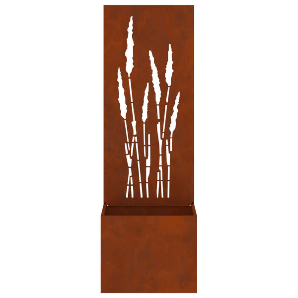 Puutarhan yksityisyyden verho Ruosteinen 50 x 32 x 150 cm