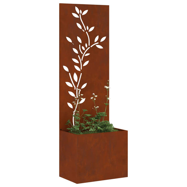 Puutarhan yksityisyyden verho Ruosteinen 50 x 32 x 150 cm