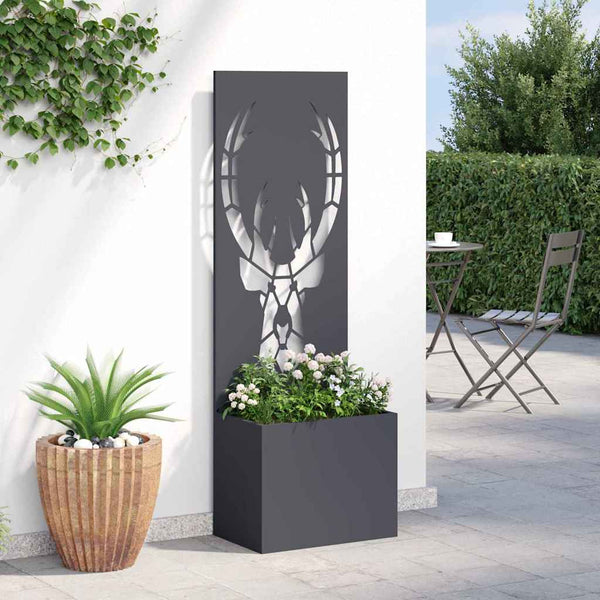 Puutarhan yksityisyyden verho Antrasiitti 50 x 32 x 150 cm