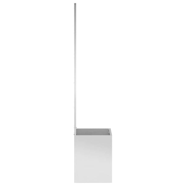 Puutarhan yksityisyyden verho Eläinkuvio Hopea 50 x 32 x 150 cm