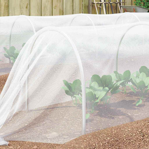Hyönteiskuomu Valkoinen 2 x 25 m Polyeteeni