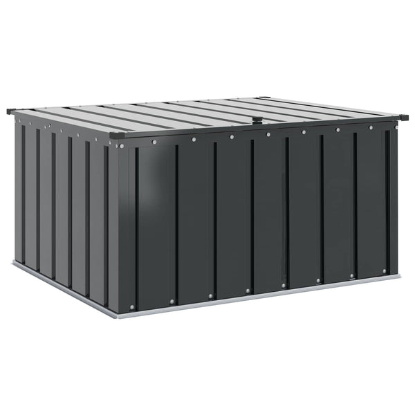Puutarhan säilytyslaatikko Musta 101 x 82 x 50 cm Teräs