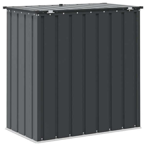 Puutarhan säilytyslaatikko Musta 101,5 x 57 x 100,5 cm Teräs