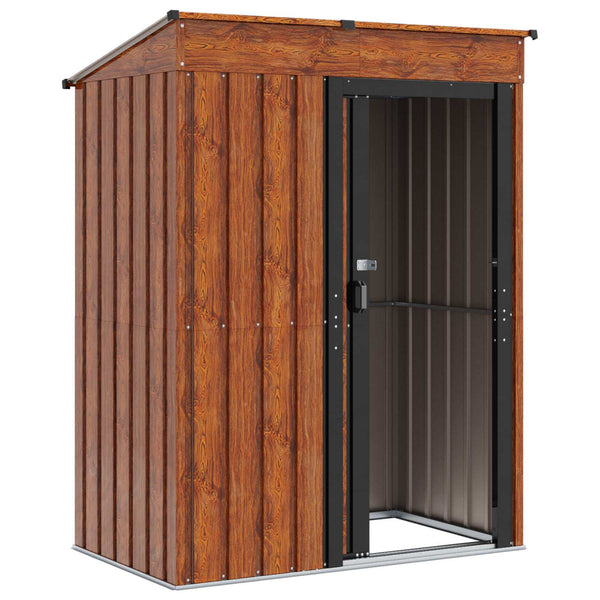 Puutarhavajat Ruskea 137 x 81 x 180 cm Metalli