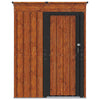 Puutarhavajat Ruskea 137 x 81 x 180 cm Metalli