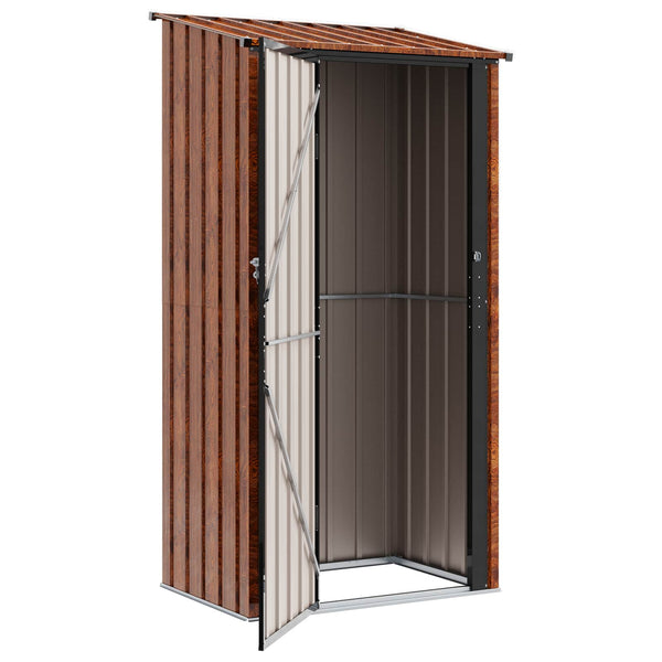 Puutarhavajat Ruskea 103 x 74 x 200 cm Metalli