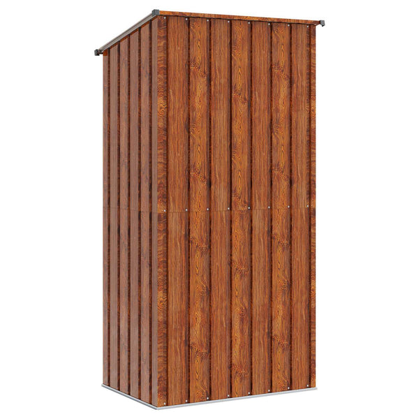 Puutarhavajat Ruskea 103 x 74 x 200 cm Metalli