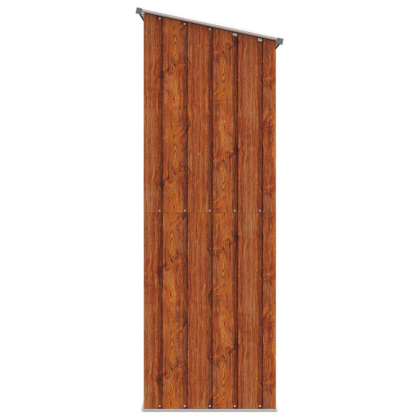 Puutarhavajat Ruskea 103 x 74 x 200 cm Metalli