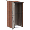Puutarhavajat Ruskea 103 x 86 x 200 cm Metalli