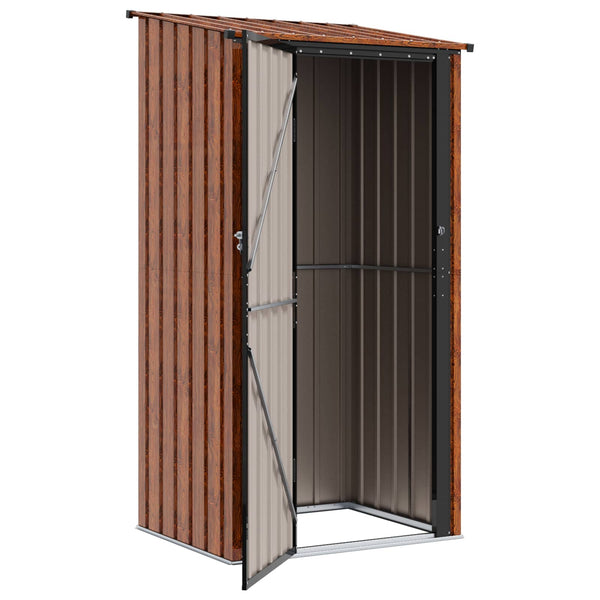 Puutarhavajat Ruskea 103 x 86 x 200 cm Metalli