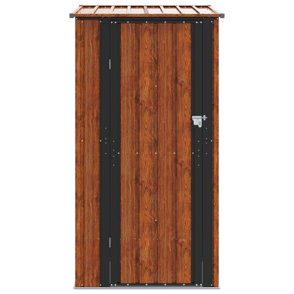 Puutarhavajat Ruskea 103 x 86 x 200 cm Metalli