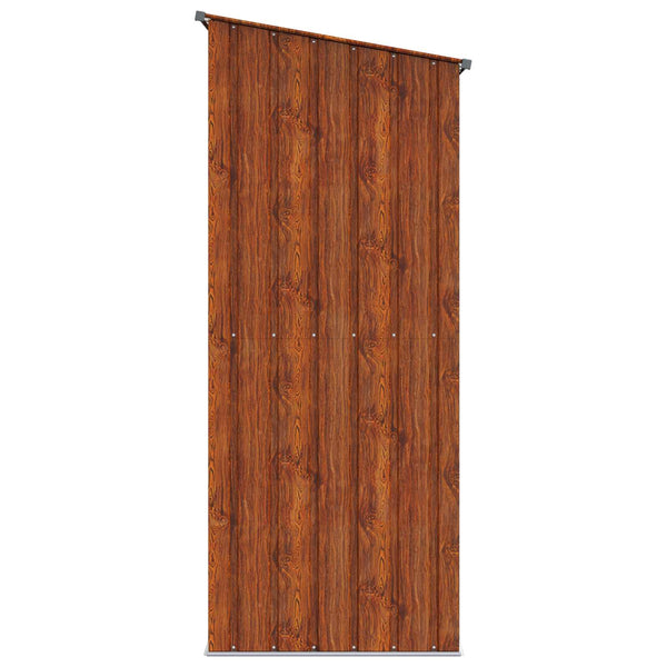 Puutarhavajat Ruskea 103 x 86 x 200 cm Metalli
