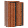 Puutarhavajat Ruskea 140,5 x 74 x 200 cm Metalli