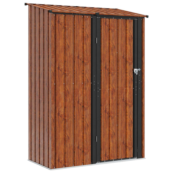 Puutarhavajat Ruskea 140,5 x 74 x 200 cm Metalli