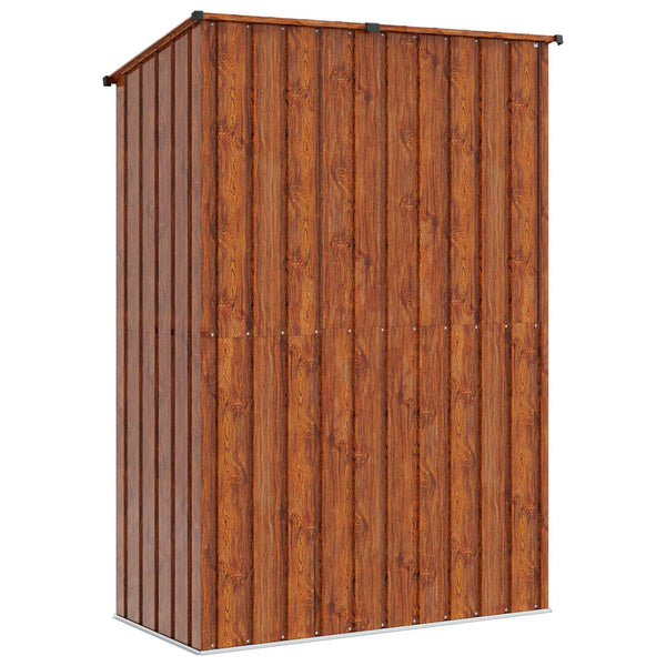 Puutarhavajat Ruskea 140,5 x 74 x 200 cm Metalli