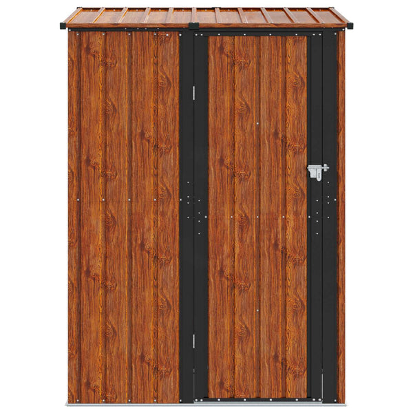 Puutarhavajat Ruskea 140,5 x 74 x 200 cm Metalli