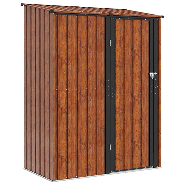 Puutarhavajat Ruskea 153,5 x 86 x 200 cm Metalli