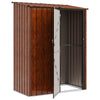 Puutarhavajat Ruskea 153,5 x 86 x 200 cm Metalli