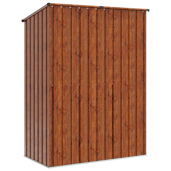Puutarhavajat Ruskea 153,5 x 86 x 200 cm Metalli