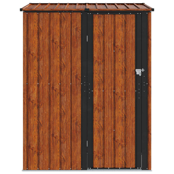Puutarhavajat Ruskea 153,5 x 86 x 200 cm Metalli