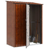 Puutarhavajat Ruskea 153,5 x 86 x 200 cm Metalli