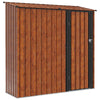 Puutarhavajat Ruskea 203,5 x 73 x 200 cm Metalli