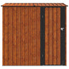 Puutarhavajat Ruskea 203,5 x 73 x 200 cm Metalli