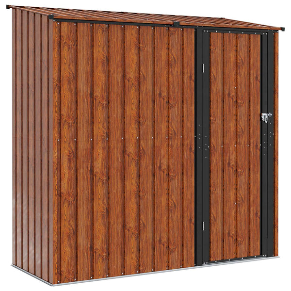 Puutarhavajat Ruskea 203 x 85,5 x 200 cm Metalli