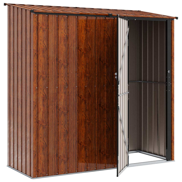 Puutarhavajat Ruskea 203 x 85,5 x 200 cm Metalli