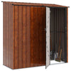 Puutarhavajat Ruskea 203 x 85,5 x 200 cm Metalli