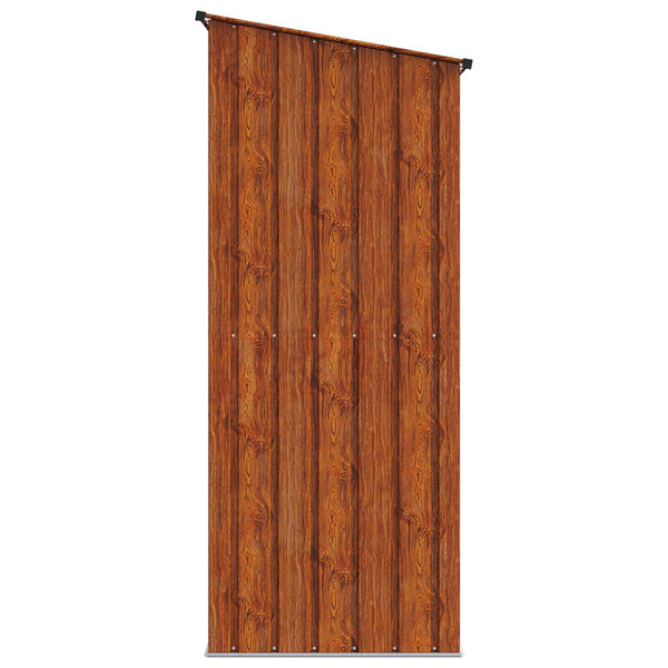 Puutarhavajat Ruskea 203 x 85,5 x 200 cm Metalli