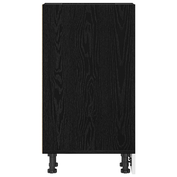 Keittiön alakaappi Musta tammi 20 x 44,5 x 81,5 cm Tekninen puu