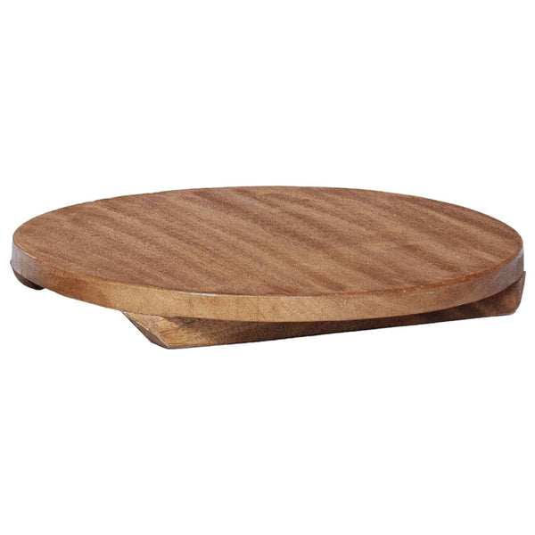 Kasvilava 3 kpl Luonnollinen 29 x 29 x 3,5 cm Mahogany-puu