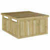 Ruohonleikkurin talli Ruskea 73.5 x 81.5 x 38.5 cm