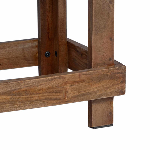 Kasviteline 2 kpl Ruskea 70 x 11 x 27 cm Mahogany-puu