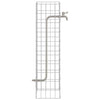 Gabion-vedenhaara 4 kpl Hopea 25 x 25 x 100 cm Galvanoitu teräs